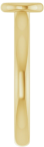 14K Yellow  5.2 mm Round Solitaire Engagement Ring Mounting (4)