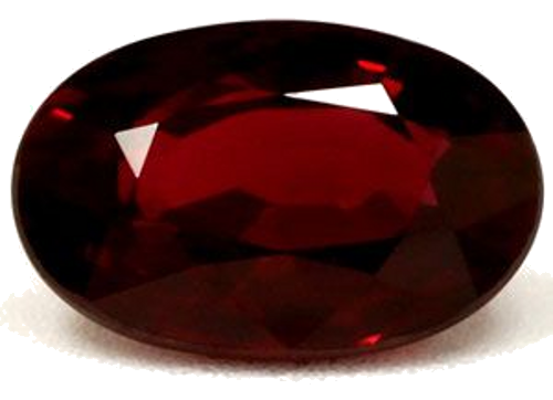 1.1 carat RED Oval Rubinas (1)