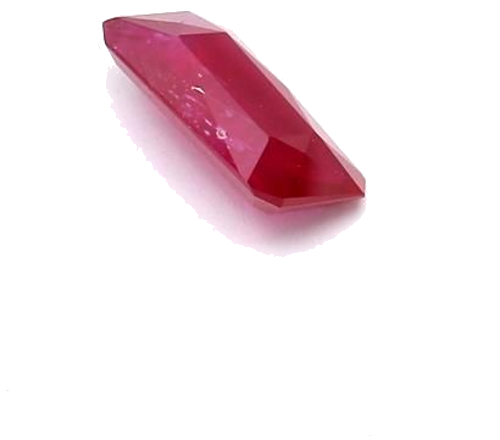 1.43 carat RED BRILLIANTSTEP cut Octagonal Rubinas (1)