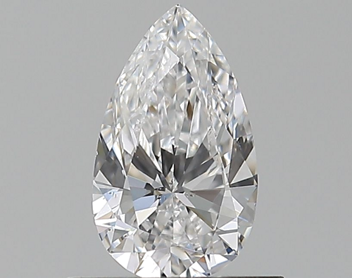 0.59 carat D-SI1 Natūralus Pear Deimantas (1)