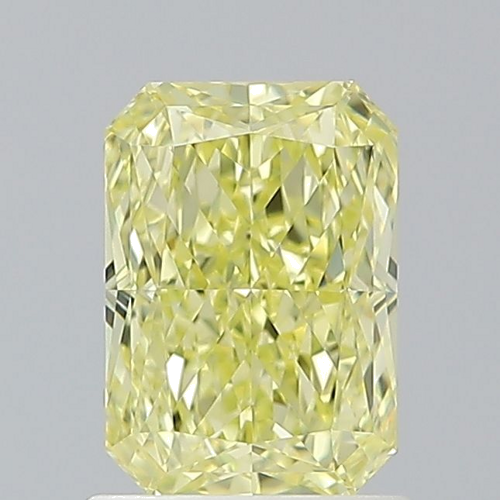 1.18 carat Fancy Yellow-VVS1 Natūralus Radiant Deimantas (1)