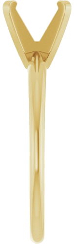 Sužadėtuvių Žiedas „Solitaire“ 585 Geltonojo Aukso Square 5.5mm (4)