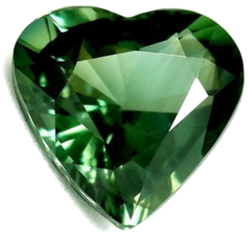 1.98 carat GREEN Heart Safyras (1)