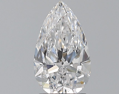 1.51 carat D-SI1 Natūralus Pear Deimantas (1)