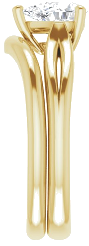 14K Yellow 7x5 mm Pear Engagement Ring Mounting (9)