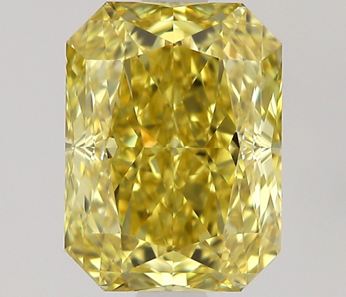 1.16 carat Fancy Intense Yellow-IF Natūralus Radiant Deimantas (1)