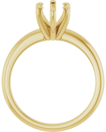 Sužadėtuvių Žiedas „Solitaire“ 585 Geltonojo Aukso Marquise 12mm x 6mm (2)