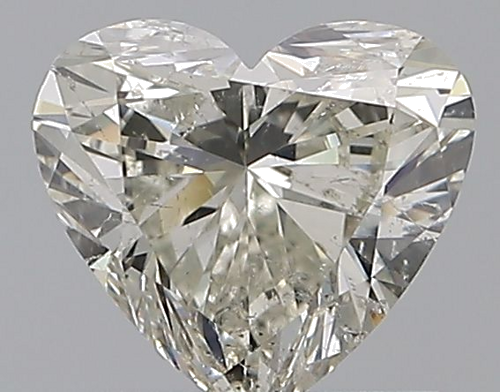 0.8 carat K-SI2 Natūralus Heart Deimantas (1)