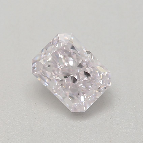0.38 carat Very Light  Pink-SI2 Natūralus Radiant Deimantas (1)