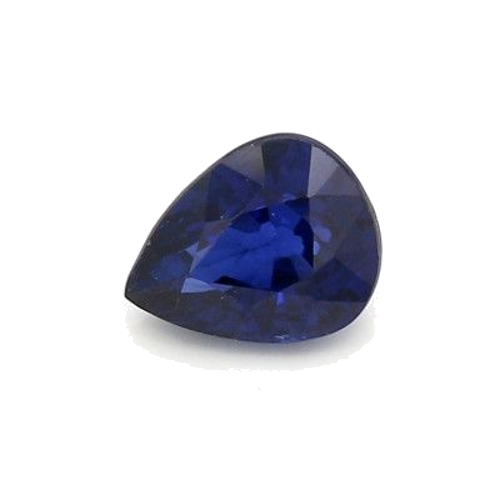 1.27 carat BLUE MODIFIEDBRILLIANTSTEP cut Pear Safyras (1)