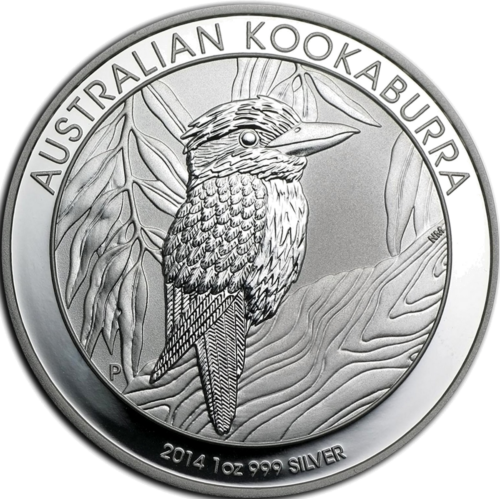 2014 Kookaburra Australia 1 oz silver coin (2)