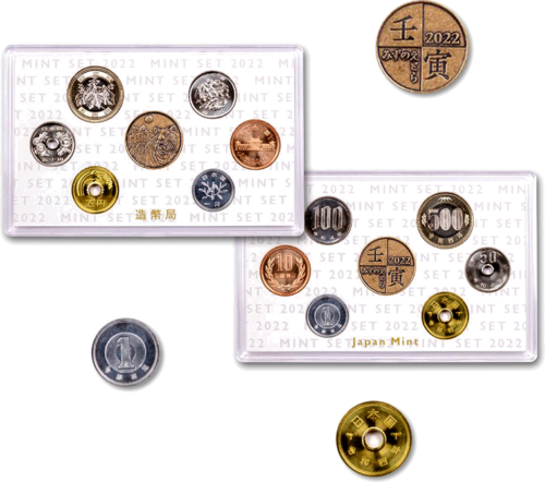 2022 Набор японских иен BU Год Тигра (2)