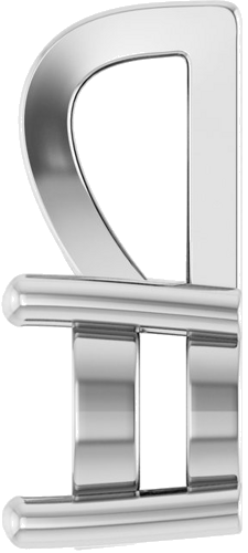Platinum 5.8 mm Round Pendant Mounting (3)