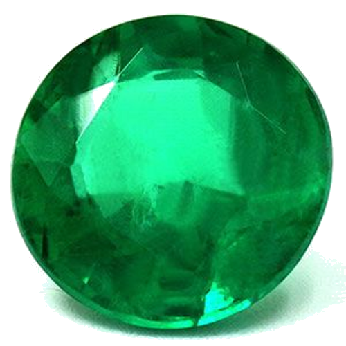 2.9 carat GREEN Round Smaragdas (1)