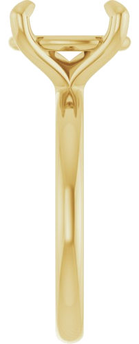 Sužadėtuvių Žiedas „Solitaire“ 417 Geltonojo Aukso Oval 11mm x 9mm (4)