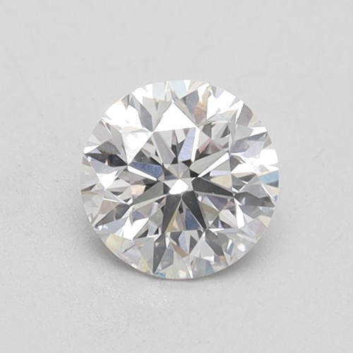 0.61 carat Faint  Pink-SI1 GD cut Natūralus Round Deimantas (1)