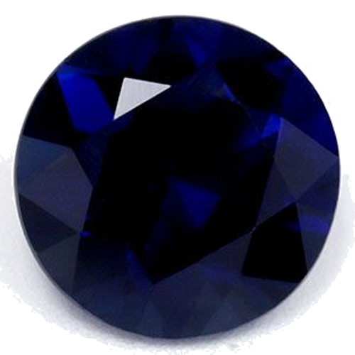 1.62 carat BLUE Round Safyras (1)