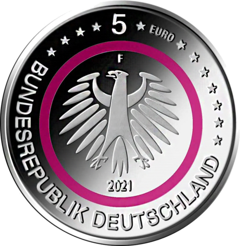 2021 Germany polar climate zone 5 euro polymeric coin (2)