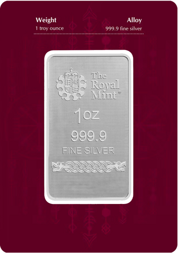 1 oz Один Боги северной мифологии серебряный слиток (3)