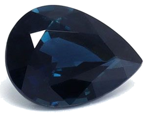1.39 carat BLUE Pear Safyras (1)