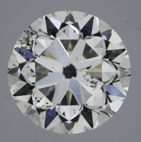 1.2 carat H-SI2 GD cut Natūralus Round Deimantas (1)