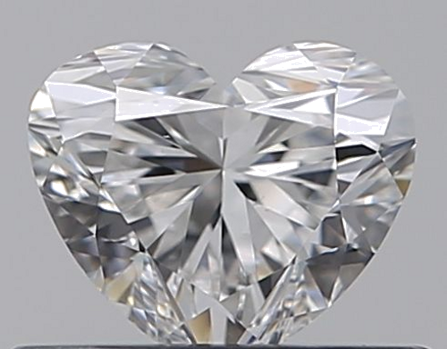 0.46 carat E-VS2 Natūralus Heart Deimantas (1)