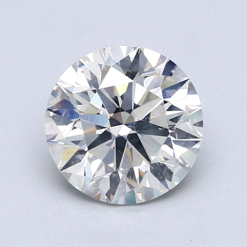 4.7 carat I-SI2 Excellent cut Natūralus Round Deimantas (1)