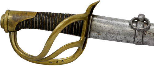 1822 m. modelio Prancūzijos lengvosios kavalerijos kardas (4)