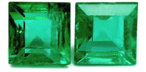2.27 carat GREEN Square Smaragdas (1)