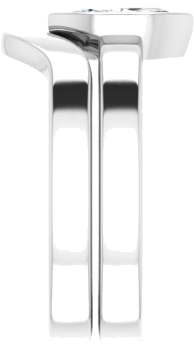 Sužadėtuvių Žiedas „Solitaire“ 925 Sidabro Marquise 8mm x 4mm (9)