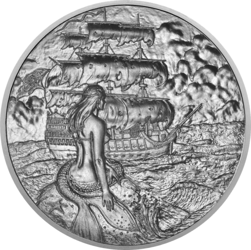 2 oz U.S. Pirates and Sirens Silver Coin (2)