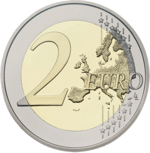 2023 Германия Гамбург монета 2 евро (2)