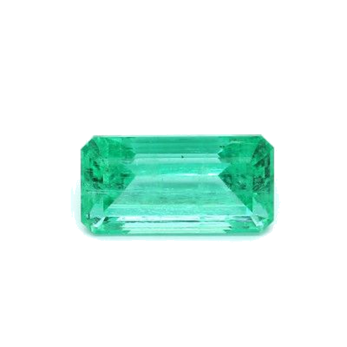 3.67 carat GREEN STEP cut Octagonal Smaragdas (1)
