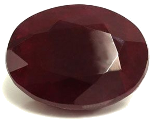 5.03 carat RED Oval Rubinas (1)
