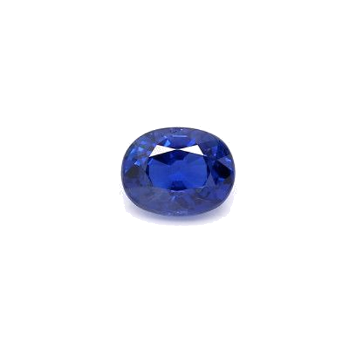 1.42 carat BLUE BRILLIANTSTEP cut Oval Safyras (1)