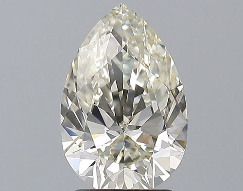 2.0 carat K-VS1 Natūralus Pear Deimantas (1)