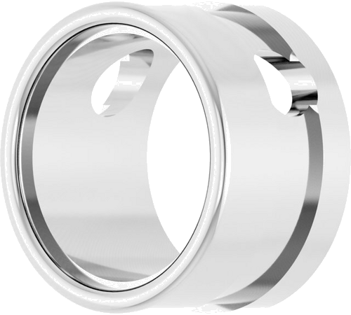 Pakabukas „Solitaire“ 925 Sidabro Round 8.2mm (2)