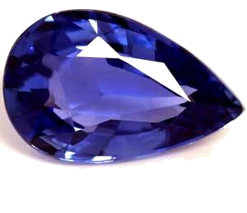 1.11 carat BLUE Pear Safyras (1)