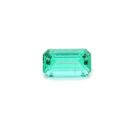 1.27 carat GREEN STEP cut Octagonal Smaragdas (1)