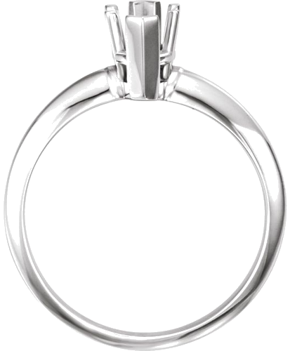 Sužadėtuvių Žiedas „V-End Solitaire“ 14k white gold Marquise 15mm x 7mm (2)