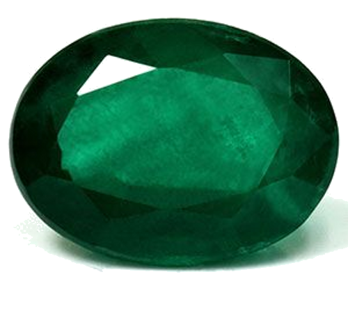 3.99 carat GREEN Oval Smaragdas (1)