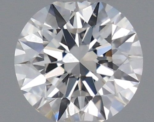 0.18 carat G-SI2 Excellent cut Natūralus Round Deimantas (1)