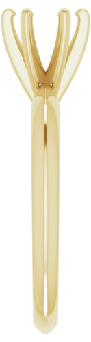 Sužadėtuvių Žiedas „Light Solitaire“ 585 Geltonojo Aukso Round 5.4mm x 5.7mm (4)