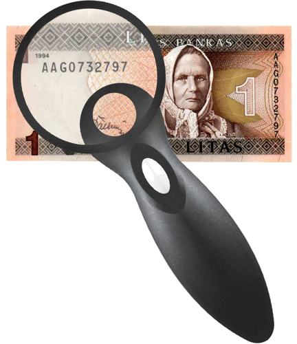 Nešiojamas didinamasis stiklas su LED apšvietimu 3x 4x (2)