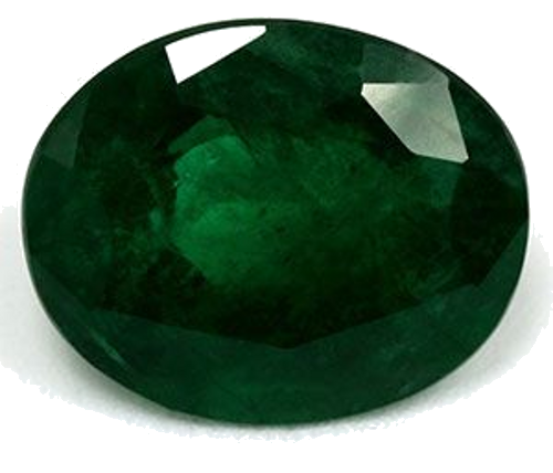 3.01 carat GREEN Oval Smaragdas (1)