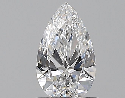 0.7 carat E-VVS2 Natūralus Pear Deimantas (1)