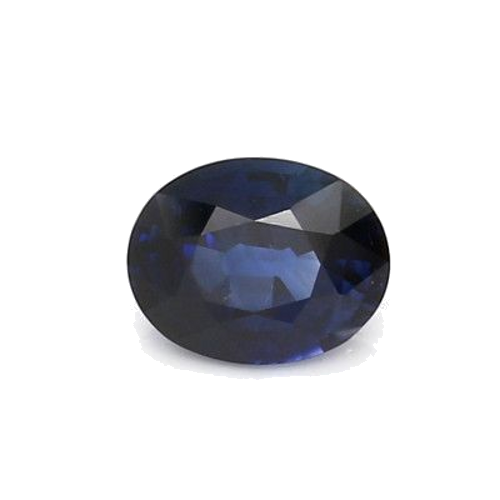 1.07 carat BLUE BRILLIANTSTEP cut Oval Safyras (1)
