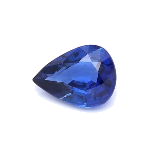 1.08 carat BLUE MODIFIEDBRILLIANTSTEP cut Pear Safyras (1)