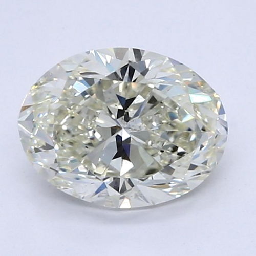 1.51 carat K-SI1 Natūralus Oval Deimantas (1)
