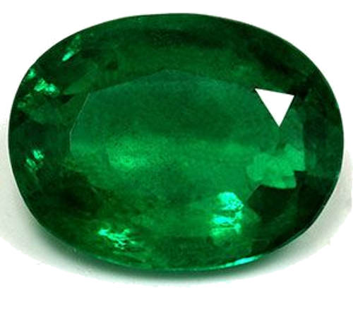 3.59 carat GREEN Oval Smaragdas (1)